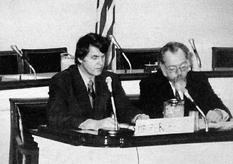 Boris G. Perchatkin at a formal hearing